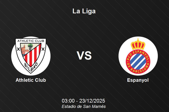 Nhận định Athletic Club vs Espanyol - La Liga