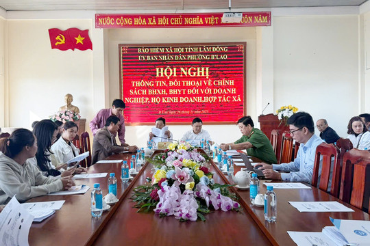 Lâm Đồng tăng cường xử lý chậm đóng, trốn đóng BHXH