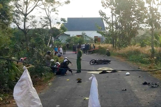 Nam thanh niên tử vong do vướng dây điện giữa đường ở Lâm Đồng