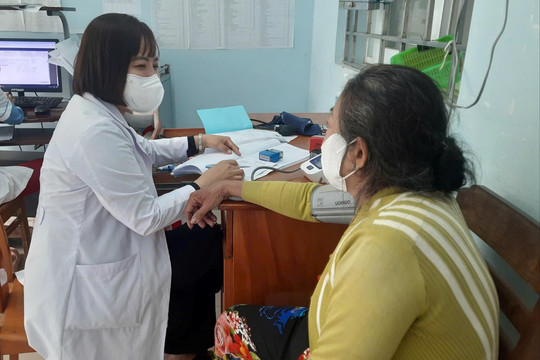 Hàm Thạnh nâng tỷ lệ BHYT, bảo vệ sức khỏe cộng đồng