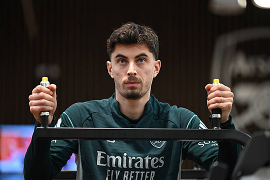 Cuộc đua tam mã trên hàng công Arsenal: Kai Havertz trở lại