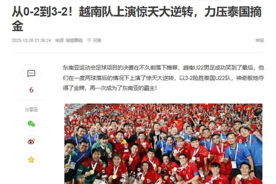 U22 Việt Nam vô địch SEA Games: Cú sốc với bóng đá Trung Quốc