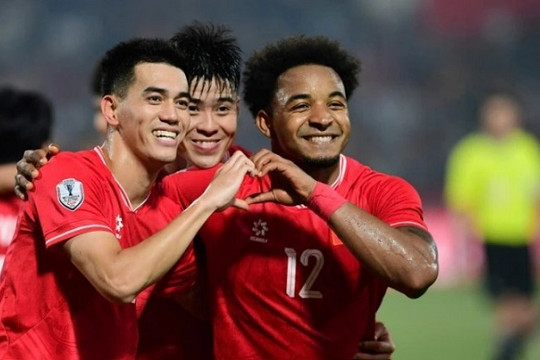 ĐT Việt Nam thăng tiến mạnh mẽ trên BXH FIFA tháng 12