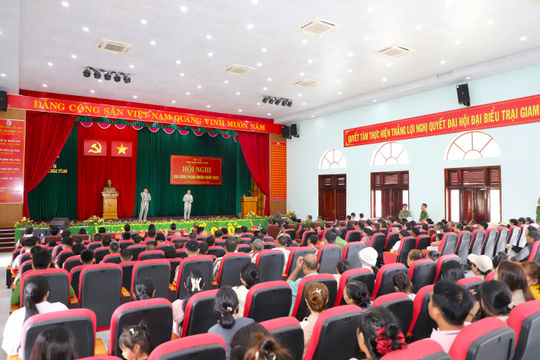 Trại giam Đắk P’lao tổ chức hội nghị gia đình cho 1.000 phạm nhân