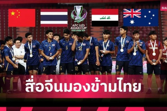 Trung Quốc coi U23 Thái Lan là mắt xích yếu nhất bảng D
