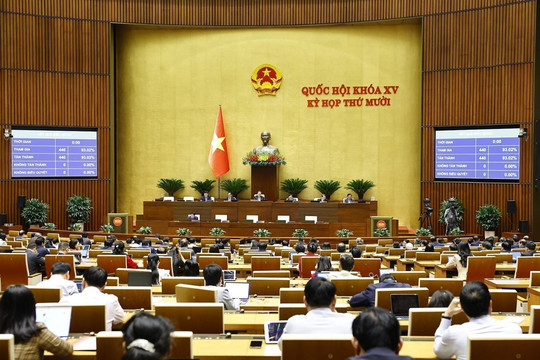 Nghị quyết Kỳ họp thứ 10, Quốc hội khóa XV