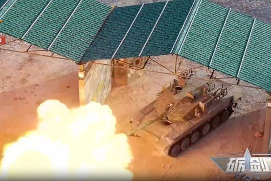 Trung Quốc thử nghiệm xe tăng Type 99B trong diễn tập bắn đạn thật