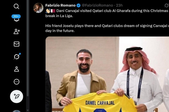 Dani Carvajal chia tay Real Madrid: Qatar là bến đỗ ưu tiên