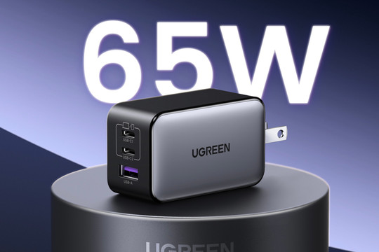 Sạc nhanh Ugreen Nexode 65W giảm giá kỷ lục trên Amazon