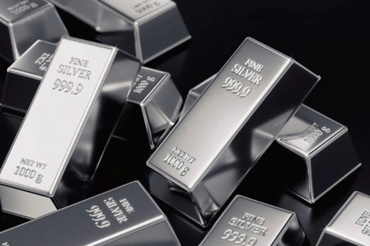 Giá bạc hôm nay 25/12: Tăng mạnh vượt mốc 71 USD/ounce