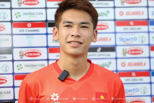 Văn Thuận và sự chuẩn bị đặc biệt cho giải U23 châu Á
