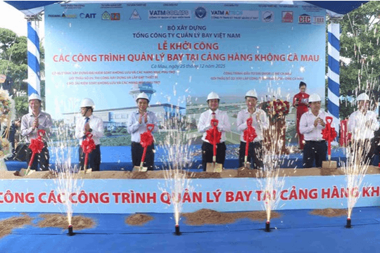 Khởi công hai hạng mục then chốt nâng cấp sân bay Cà Mau