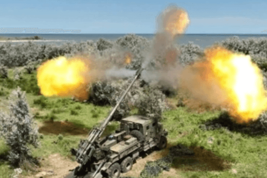 Pháo tự hành Bohdana 155mm chiếm 40% hỏa lực tại Ukraine
