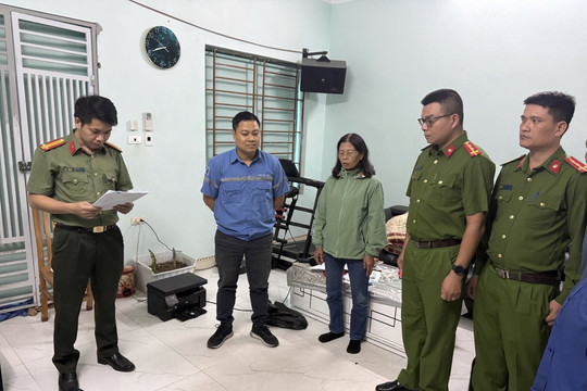 Hưng Yên: Khởi tố thêm 05 bị can về tội Làm giả con dấu, tài liệu của cơ quan, tổ chức