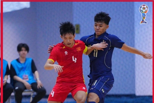 U19 futsal Việt Nam 1-2 Thái Lan: Đại chiến rực lửa khu vực