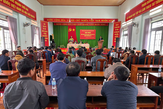 Quan tâm giải quyết quyền lợi chính đáng cho cử tri xã Thuận Hạnh