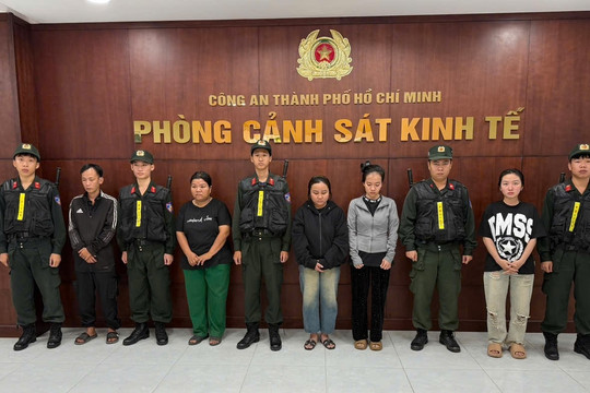 Công an TP. Hồ Chí Minh khởi tố 05 đối tượng về hành vi “Sản xuất, buôn bán hàng giả là thuốc chữa bệnh, thuốc phòng bệnh”