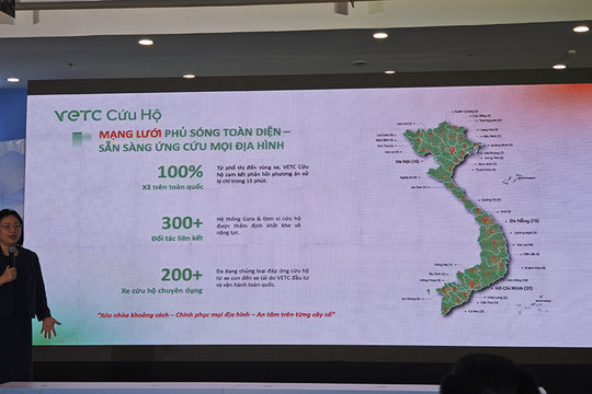 VETC ra mắt dịch vụ cứu hộ 24/7: 299.000 đồng/năm toàn quốc