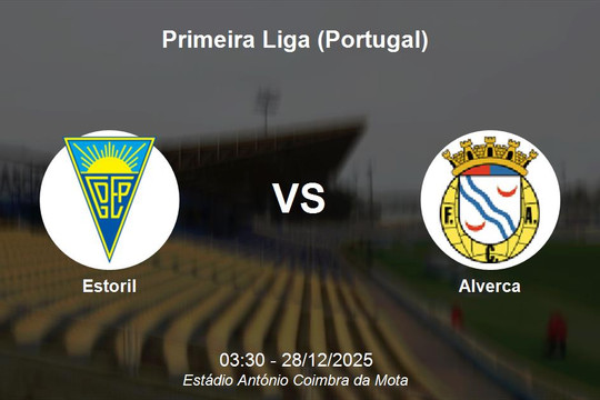 Nhận định Estoril vs Alverca - Primeira Liga (Portugal)