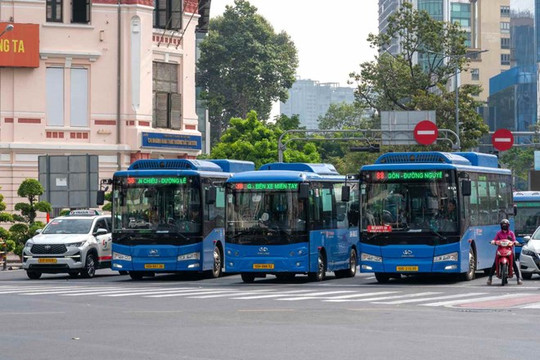 TPHCM miễn phí vé xe buýt và Metro số 1 dịp Tết Dương lịch 2026