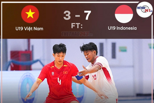 Futsal Việt Nam liên tiếp hụt bước tại khu vực: Sự trỗi dậy của Indonesia