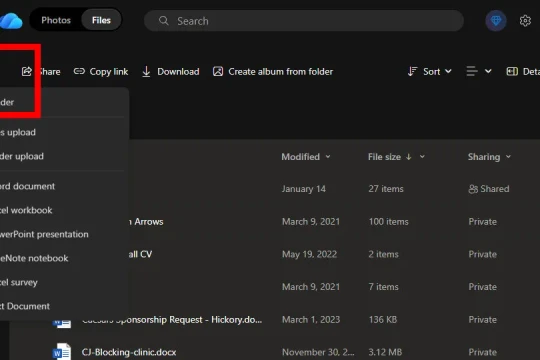Cách chuyển quyền sở hữu file và thư mục trên OneDrive