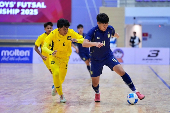 U19 Thái Lan vào chung kết Futsal Đông Nam Á sau màn ngược dòng nghẹt thở