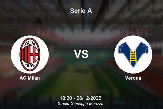 Nhận định AC Milan vs Verona - Serie A
