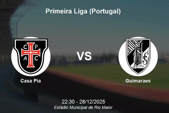 Nhận định Casa Pia vs Guimaraes - Primeira Liga