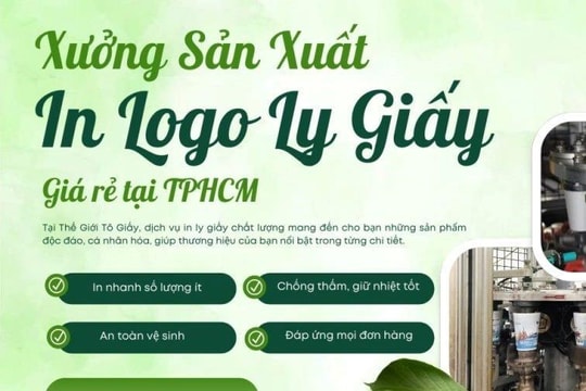 Công Ty Thế Giới Tô Giấy - Chuyên Sản Xuất In Ly Giấy, Cốc Giấy Giá Rẻ TP. Hồ Chí Minh