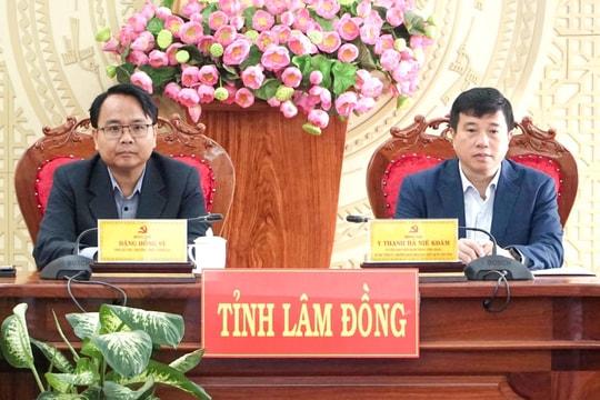 Lâm Đồng dự Hội nghị tổng kết công tác chuyển đổi số trong các cơ quan Đảng