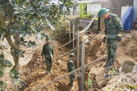 Ban Chỉ huy phòng thủ khu vực 1 – Đức Trọng xung kích trong đợt thi đua cao điểm