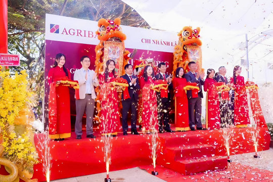 Khai trương Chi nhánh Agribank Nam Ban Lâm Đồng