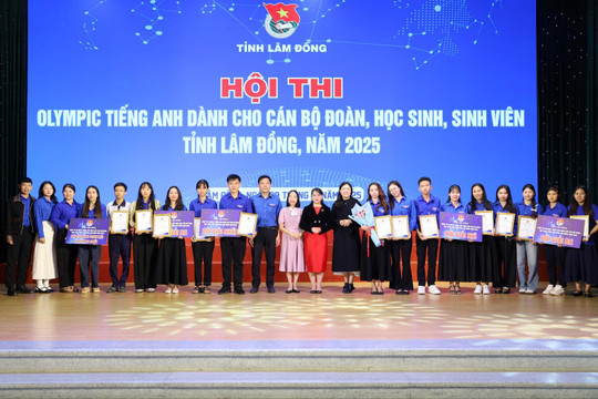 Tuổi trẻ Lâm Đồng tranh tài Olympic tiếng Anh năm 2025