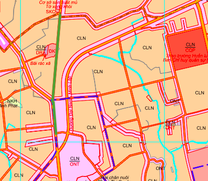 Chi tiết các tuyến đường sẽ mở theo quy hoạch tại xã Nha Bích thị xã Chơn Thành