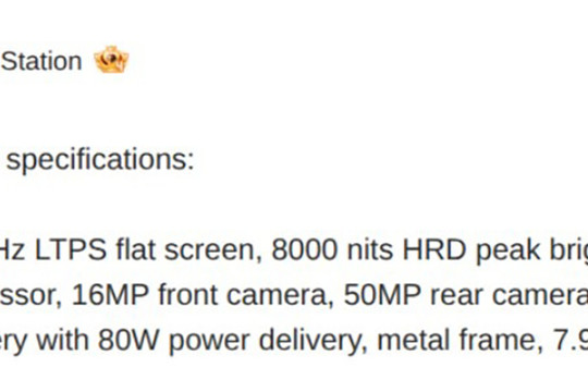 HONOR Power 2 gây kinh ngạc với pin 10,080 mAh trong thân máy mỏng chưa đầy 8mm