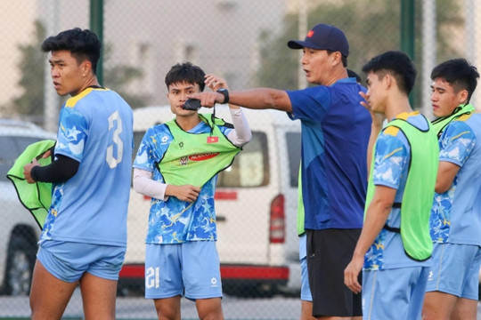 U23 Việt Nam hăng say tập luyện tại Qatar: Bài test Syria chốt danh sách chính thức