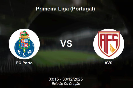 Nhận định FC Porto vs AVS - Primeira Liga