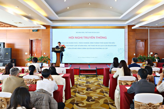 Lam Dong Strengthens Legal Communication in Culture, Sports and Tourism