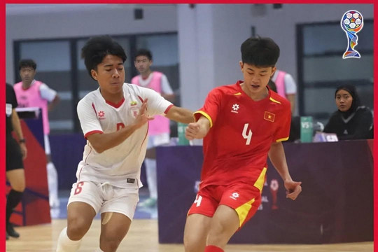 Ngược dòng cảm xúc: Myanmar hạ U16 futsal Việt Nam giành huy chương Đồng lịch sử