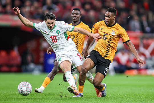 Morocco đè bẹp Zambia 3-0: Brahim Diaz và El Kaabi rực sáng đưa Sư tử Atlas vào vòng 1/8 AFCON