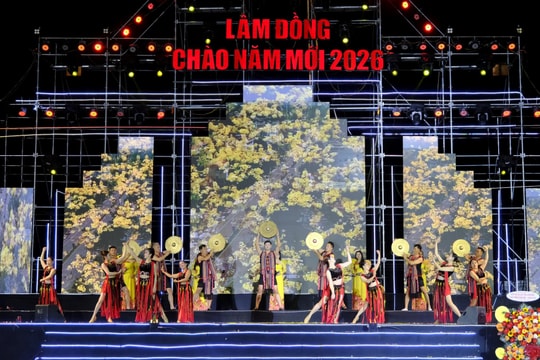 Lâm Đồng rực rỡ chào năm mới 2026