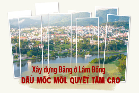 Xây dựng Đảng ở Lâm Đồng - Dấu mốc mới, quyết tâm cao