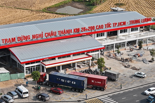 Cao tốc Bắc - Nam bổ sung hàng loạt trạm dừng nghỉ phục vụ nhu cầu đi lại dịp Tết 2026