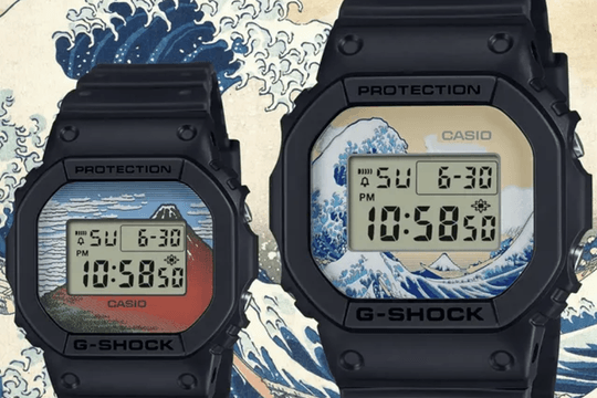 Rò rỉ hai mẫu Casio G-Shock DW-5600 mới lấy cảm hứng từ nghệ thuật Nhật Bản