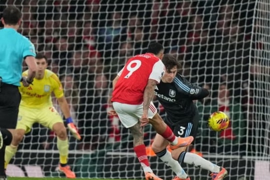 Arsenal thắng Aston Villa 4-1: Nghịch lý Viktor Gyokeres và màn đáp trả của Gabriel Jesus