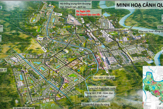 Quy hoạch siêu đô thị thể thao Olympic 9.100 ha: Cú hích hạ tầng phía Nam Hà Nội