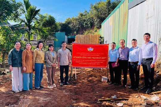 Xã Trường Xuân khởi công xây dựng 5 nhà “đại đoàn kết” cho hộ nghèo