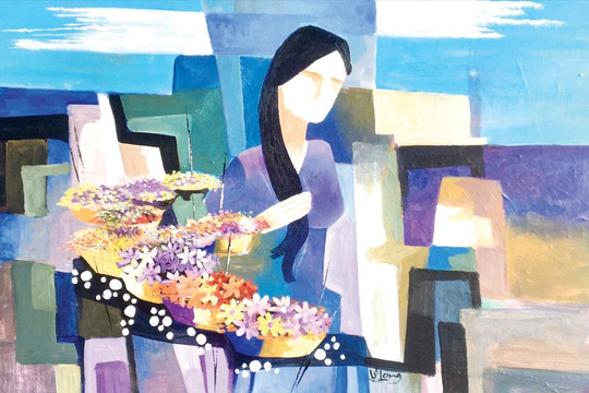 Làn nắng mỏng mùa xuân