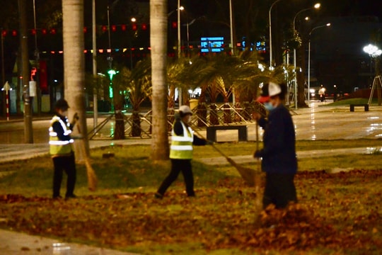 Chung tay sau đêm hội, giữ phố phường Lâm Đồng sạch đẹp ngày xuân